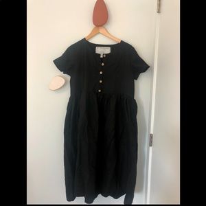 Not Perfect Linen - MAMA Dress